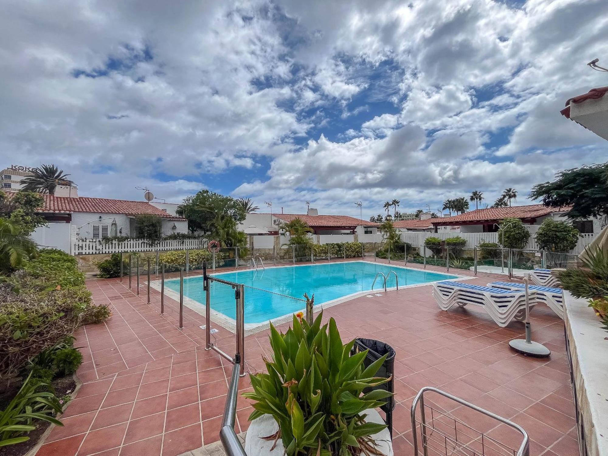 Private Chill-Out Terrace Bungalow - Pool Apartment San Bartolome de Tirajana  Exterior photo