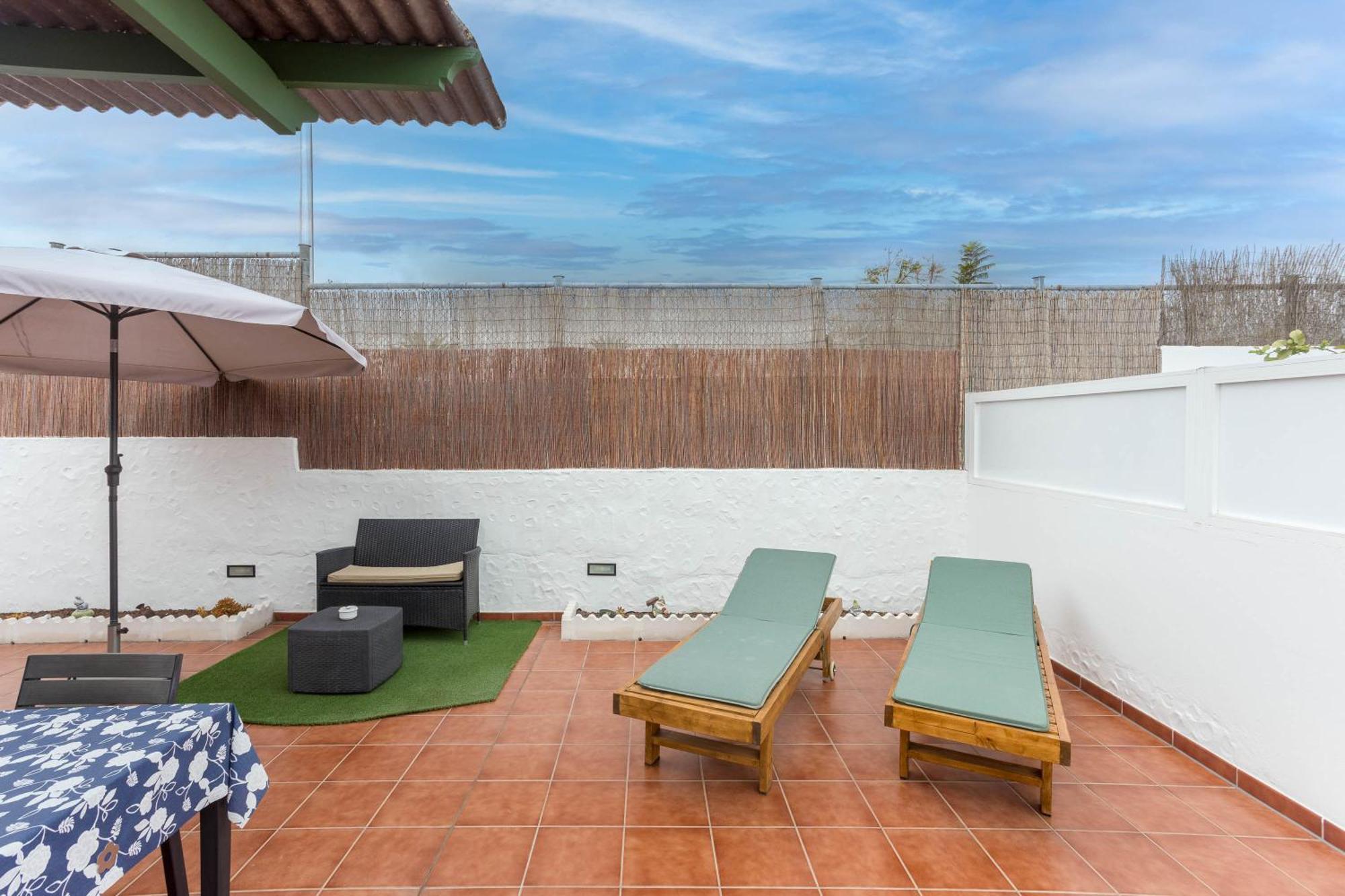 Private Chill-Out Terrace Bungalow - Pool Apartment San Bartolome de Tirajana  Exterior photo